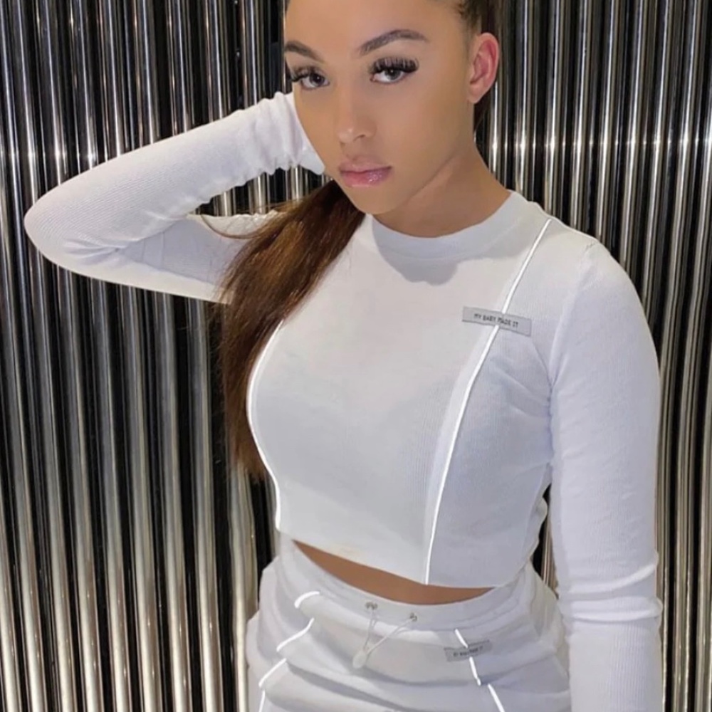 MTO Long Sleeve Reflective Top - MY BABY MADE IT